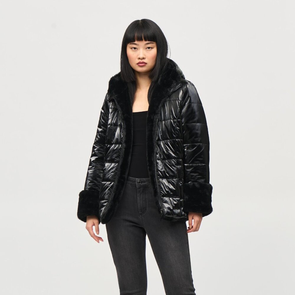 Joseph Ribkoff Quilted Jacket - Picture 2 of 2